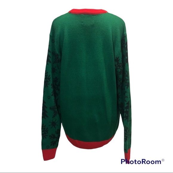 Meowy Catmas Ugly Christmas Sweater Size Medium - Picture 2 of 7